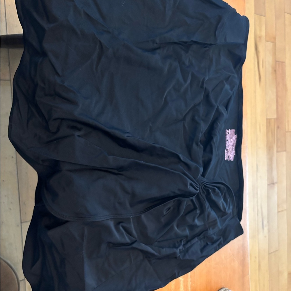 Black swim sarong / beach cover up